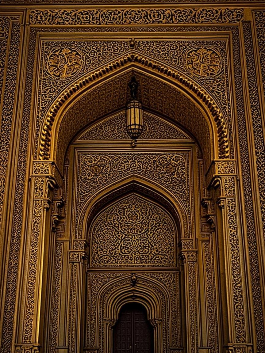 Arc islamique décoratif