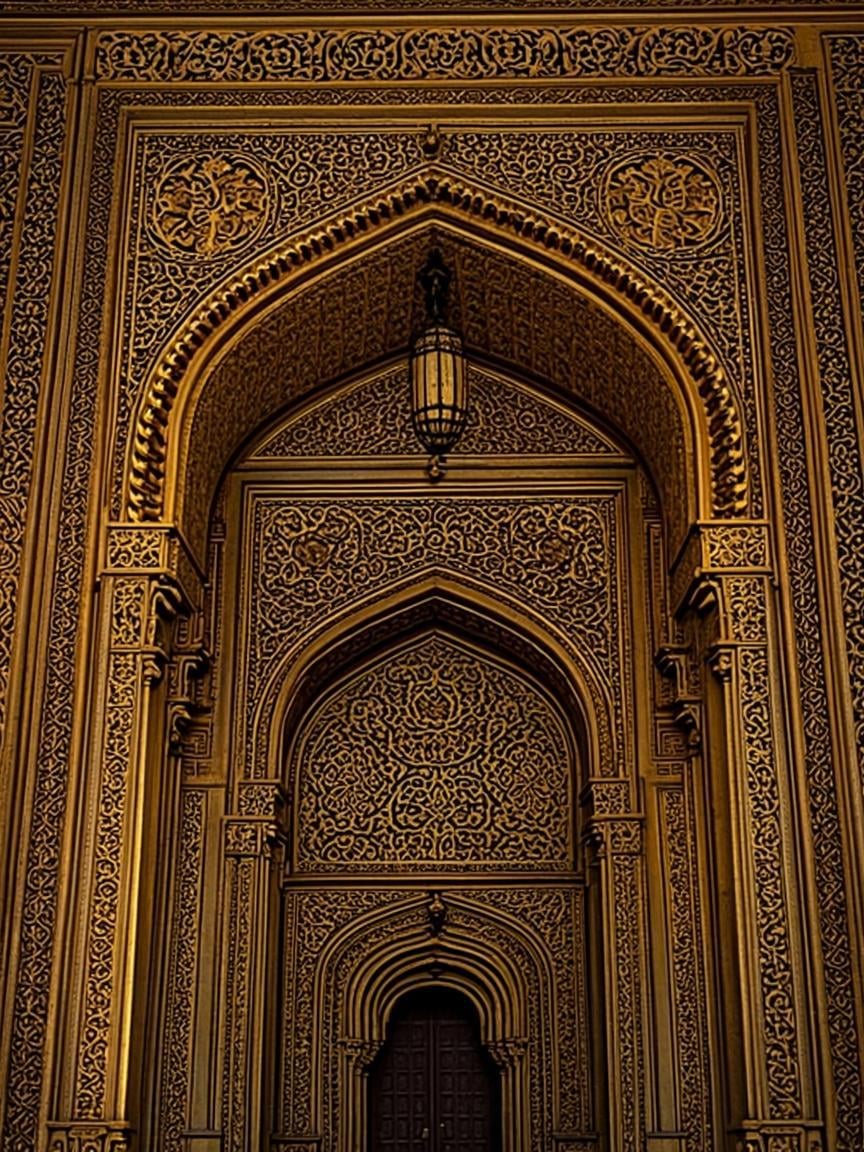 Arc islamique ornamental
